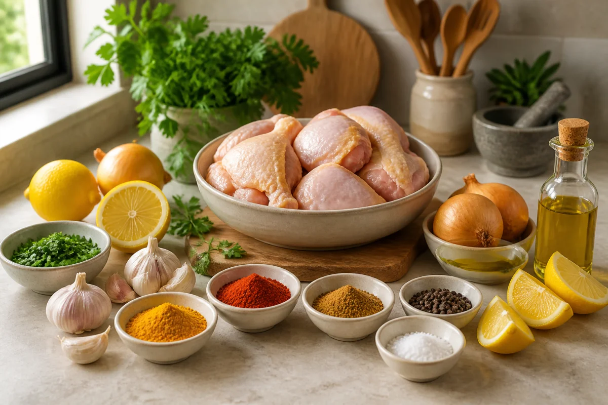 Recette de poulet halal facile et complète